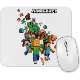 Resim Baskı Dükkanı Minecraft Mouse Pad 