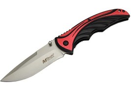 Resim Fbs Handsome 455 Kırmızı Kamp Çakı 21cm - Yarı Otomatik 