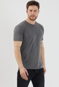 Resim Slazenger SANDER KTN Erkek Tişört Antrasit 