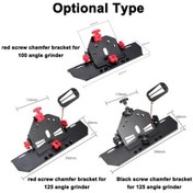 Resim Pazly 45 Pah Braketi Vida Montaj Açılı Taşlama Standı Seramik Kesme Rehberi Çok Amaçlı 