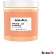 Resim Maruderm Body Scrub | Zerdeçal + Süt Vücut Peelingi | C Vitamini + Ferulik Asit 250 ML 