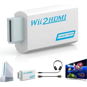 Resim POPKONSOL Wii Hdmi Dönüştürücü Adaptör Full HD 1080P Uyumlu Çevirici 