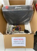 Resim ORBUS 100ah 51.2v LİTYUM BATARYA 