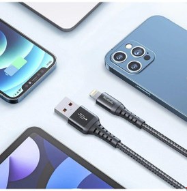 Resim Mcdodo CA-2261 3A 1 MT Lightning Hızlı Data-Şarj Kablo Siyah 