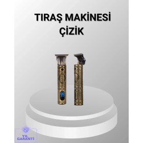 Resim İlkyaz Fashion Şarjlı Kablosuz Tıraş Makinesi - 1800 Mah Batarya, Uzun Pil Ömrü, Profesyonel Sessiz Motor I 