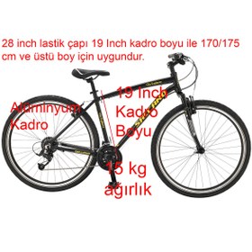Resim Salcano Şehir Bisikleti V- Fren 28 Jant / Cıty Explorer V 170 Boy ve Üzeri 