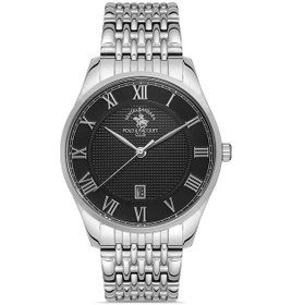 Resim Santa Barbara Polo Racquet Club Sb.1.10356.2 Çelik Kordonlu Metalik Renk Erkek Kol Saati 