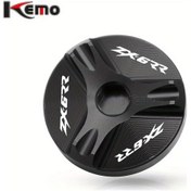 Resim Hightower Kawasaki Zx6rr 2003-2005 Motorcycle Siyah Motor Yağı Doldurma Kapağı Alüminyum 