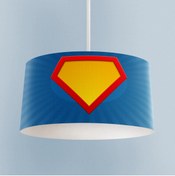 Resim BAMBAŞKA MODA BEBEK VE ÇOCUK ODASI Kahraman Logo Desenli Avize 