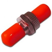 Resim BN-FC-C9STST Beek ST-ST Coupler, Seramik Ferrule, Metal, Simplex, Singlemode, kırmızı koruma kapaklı 