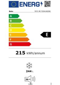 Resim Beko 7071 MI Çekmeceli Derin Dondurucu 