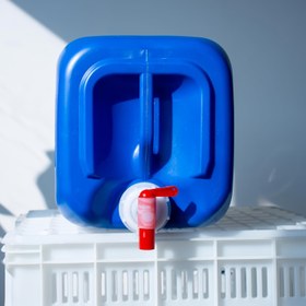 Resim Plastik Dispenser Vana DIN61 15-60 Litre Kavanoz Tap, Beyaz-Kırmızı, Bahçe Bitkisi Besin Çözeltisi Musluğu, Beyaz-Kırmızı Plastik Musluk Ev Bahçesi Açık Hava Yaşam Suyu Sulama Sistemi Parçaları, DIN 61mm Konik Kavanoz 