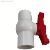 Resim Willowhaven Upvc Küresel Vana Dn20 3/4 Dişli Hızlı Kapanış Avrupa Amerika Standartları Akvaryum Sulama 