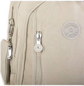 Resim Nas Bag Unisex Zararlı Kimyasal İçermeyen Waterproof Sırt Çantası Kum Kum - Bej 