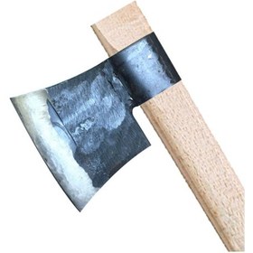 Resim Küçük Sakallı Saplı Nacak / Balta 60cm - Dövme Çelikten 