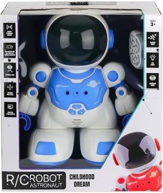 Resim Pasifik Toys Uzaktan Kumandalı Akıllı Astronot Robot Işıklı Sesli Mavi Db05 Mavi 