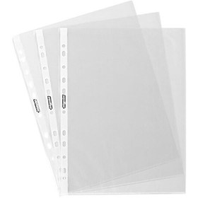 Resim Bigpoint BP291 Föy Dosya Standart 40 Mikron A4 Şeffaf 100'lü Paket Poşet Dosya 