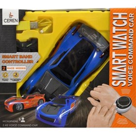 Resim Ceren Akıllı Saat Sesli Yarış Arabası R502 Renkli 