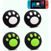 Resim Feza Nintendo Switch 4 Adet Sevimli Pati Analog Başlığı 