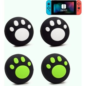 Resim Feza Nintendo Switch 4 Adet Sevimli Pati Analog Başlığı 
