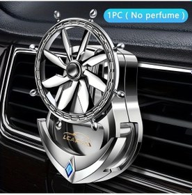 Resim Techbloom 1pc Yeniden Doldurulabilir Bos Sise Araba Havalandirma Koku Susu Cam Sise Abs Vantilator Klipsi Dondurulebilir Dekor Parfum Yok 