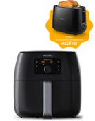 Resim Philips Hd 9650/90 Xxl Airfryer Hd2590/90 Ekmek Kızartma Makinesi Hediyeli 2 Yıl Türkiye Garantisi !! 