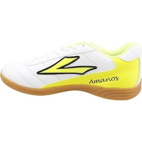 Resim Lig Futsal Salon-Parkur Spor Ayakkabı Beyaz Amanos 