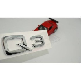 Resim Audi Q3 Bagaj Krom Yazı Logo Ürün 