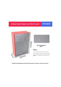 Resim Geeksen Diamantlı Seramik Ve Cam Kenar Taslaştırıcı - 60 Tam Zımpara, Profesyonel Polisaj Ve Taş İşleme Aracı 