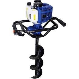 Resim Hyundai HYD520 Benzinli Toprak Burgu Makinesi 20 CM 