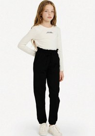 Resim DeFacto Kız Çocuk Eşofman Alt G0337A8/BK81 BLACK 