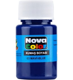 Resim Nova Color Kumaş Boyası Mavi 