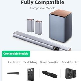 Resim Bose Smart Soundbar 500 900 Speaker System için uygun yeni yedek uzaktan kumanda 
