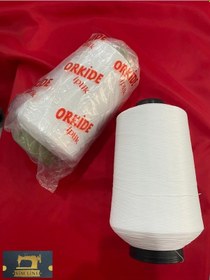 Resim Beyaz Overlok İpi, Muzip, 100,000m 
