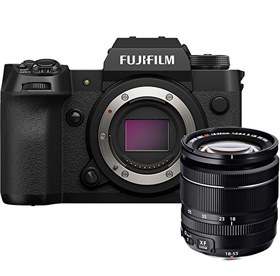 Resim X-H2 + XF18-55mm Siyah Aynasız Fotoğraf Makinesi 