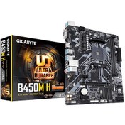 Resim Gigabyte B450M H AMD B450 3600 MHz (OC) DDR4 Soket AM4 mATX Anakart 