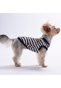 Resim Joy Embroline Tişört Kedi Köpek Tişörtü-kedi Köpek Kıyafeti 