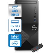 Resim Dell Vostro 3020MT Intel Core I5 14400 16GB 1tb SSD Freedos Masaüstü Bilgisayar ZTN2042VDT3020MTF108+ZETTAUSBBELLEK 