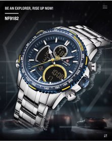 Resim Skmei Naviforce 9182 Şık Tasarım Erkek Kol Saati 