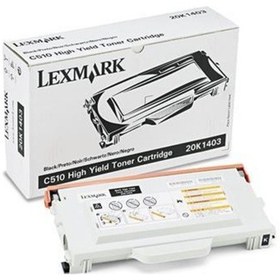 Resim Lexmark 20K1403 C-510 Siyah Laser Toner .10.000 S. 