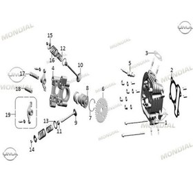Resim Mondial Ritmica 100-110 Speedy Eksantrik Mili (492648451) 