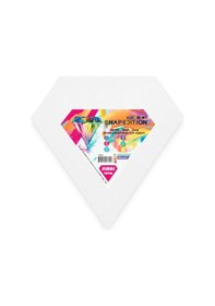 Resim Supertrend Shapedition Elmas Şekilli Tuval 30x30 Cm. 