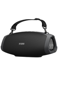 Resim W-KING X10 Bluetooth Hoparlör 120W Xtreme Bass 42S Dinleme Ipx6 Kablosuz Stereo Tws Ses Bombası Siya 