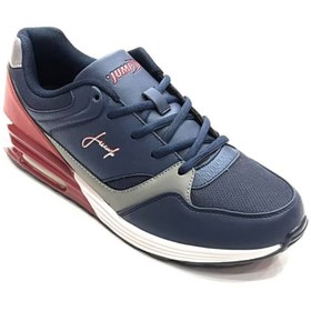 Resim Jump Air Max Navy Burgundy Yürüyüş Koşu Tenis Spor Ayakkabı 