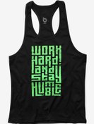 Resim BLUU Hmblegr Fitness Gym Tank Top Sporcu Atleti 