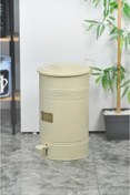 Resim Metal Pedallı Mutfak Banyo 30litre Çöp Kovası 