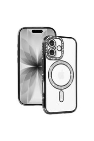 Resim artlab Art Apple İphone 17 Joke Simli Magneticsafe Kılıf - Siyah Lab 