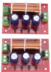 Resim 2 Adet 400w Hoparlör Geçişi 2-16ohm İçin 2 Yönlü Ses Ayarı 