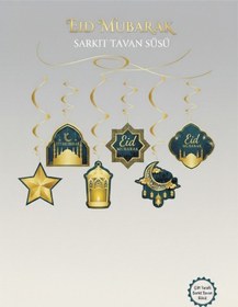 Resim Ramazan Süsleri Banner Sarkıt Ve Led Seti Eid Mubarak Set 