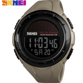 Resim Hanyang Haki Skmeı Askeri Spor Saatler Erkekler Güneş Enerjisi Açık Şok Dijital Saat Chrono 50 M Suya Dayanıklı Kol Saatleri Reloj Deportivo (Yurt Dışından) 